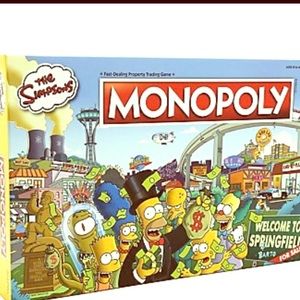 Simpson Monopoly Game Edition